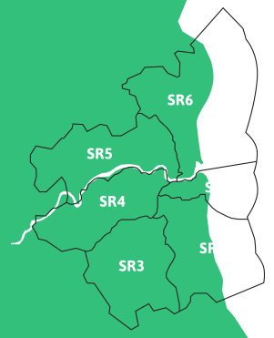 SR map